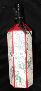 Christmas Wine Bottle Gift Box
