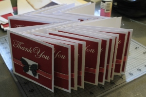 Thank You Cards ready to go